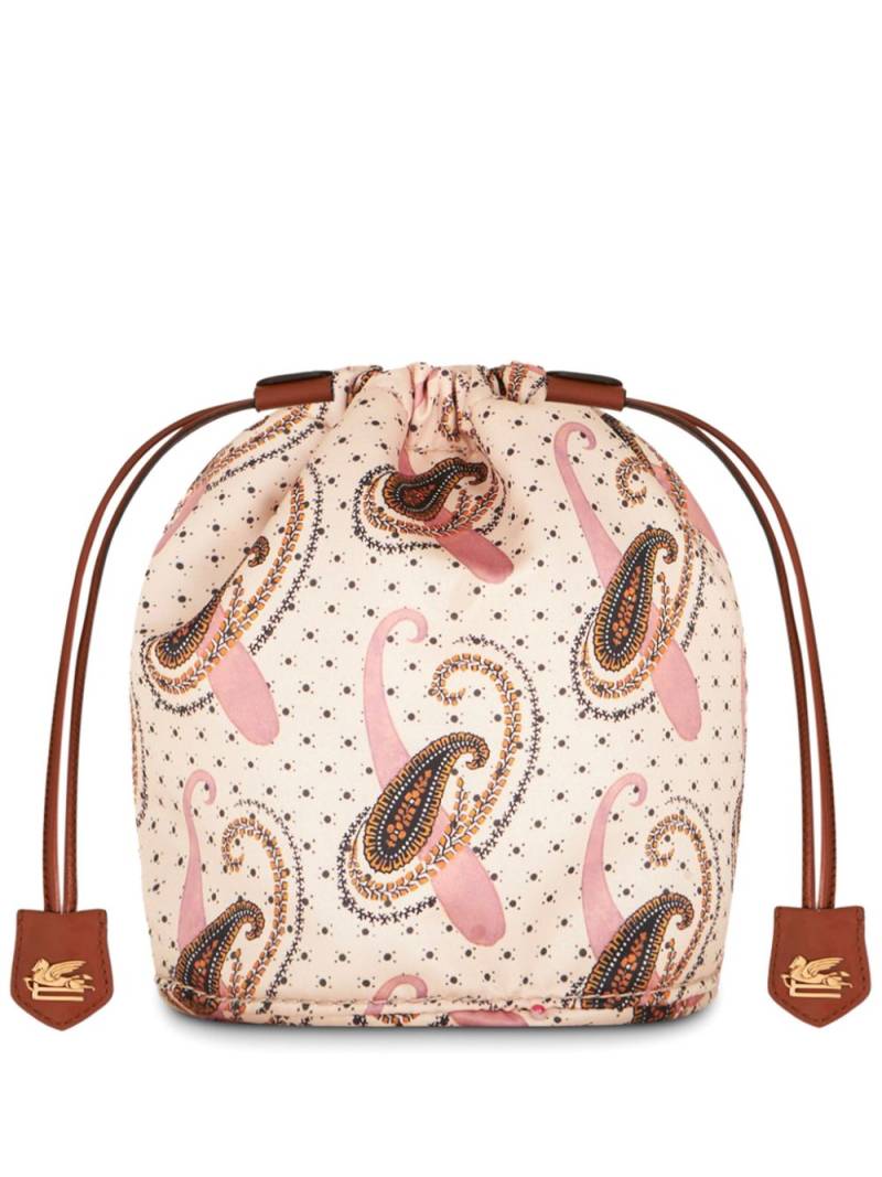 ETRO paisley-print makeup bag - Neutrals von ETRO