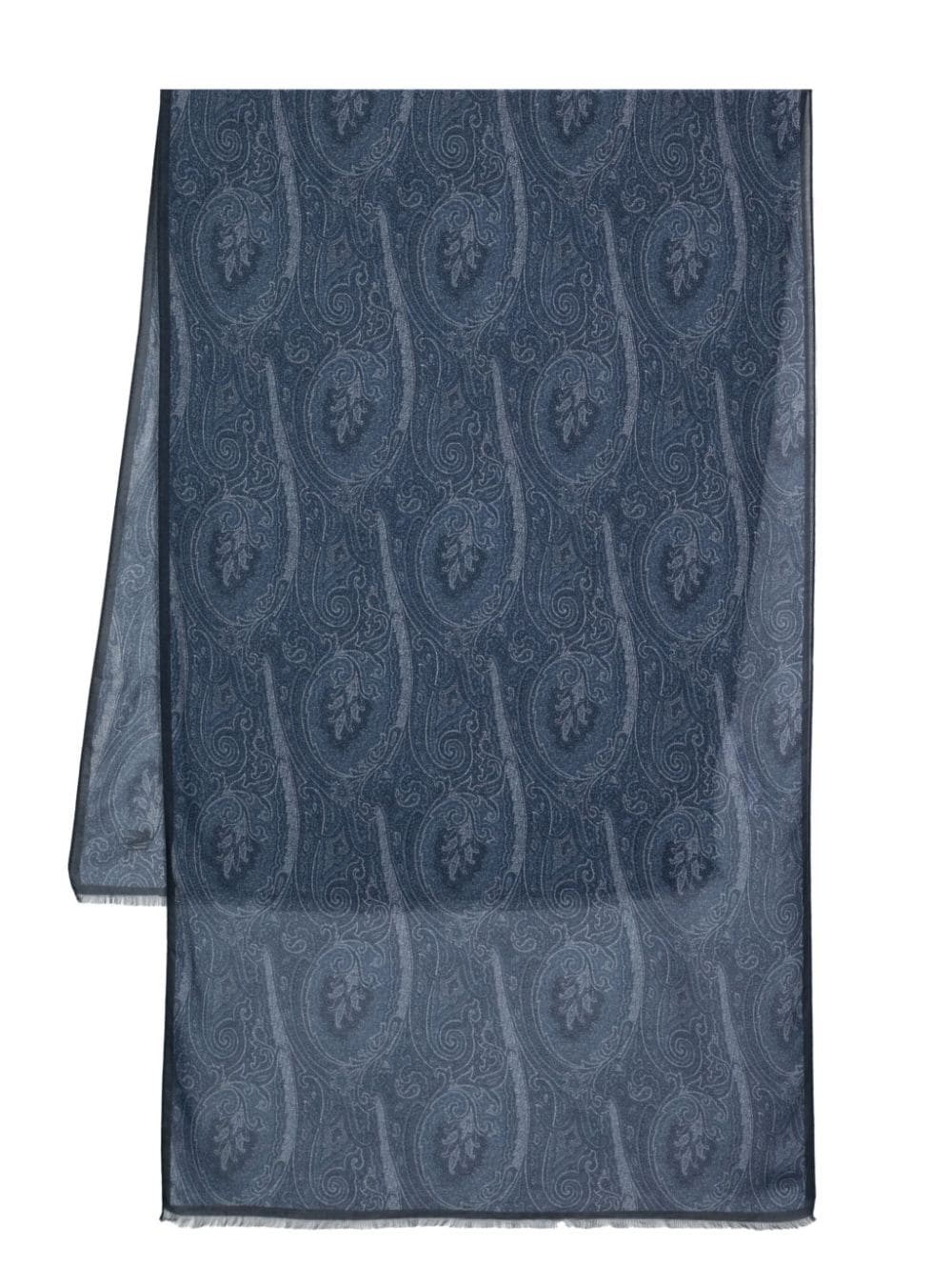 ETRO paisley-print scarf - Blue von ETRO