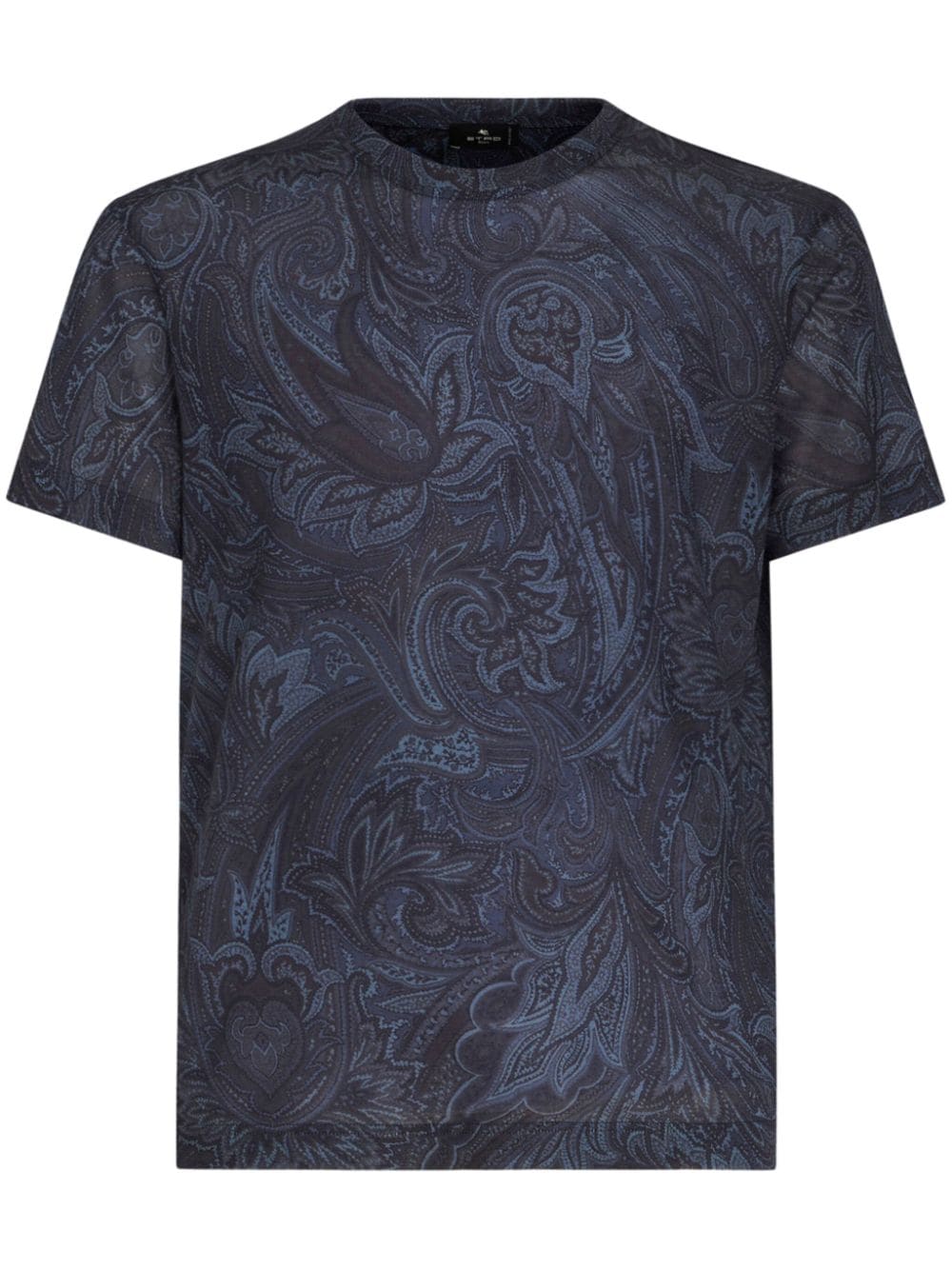 ETRO paisley-print short-sleeve T-shirt - Blue von ETRO