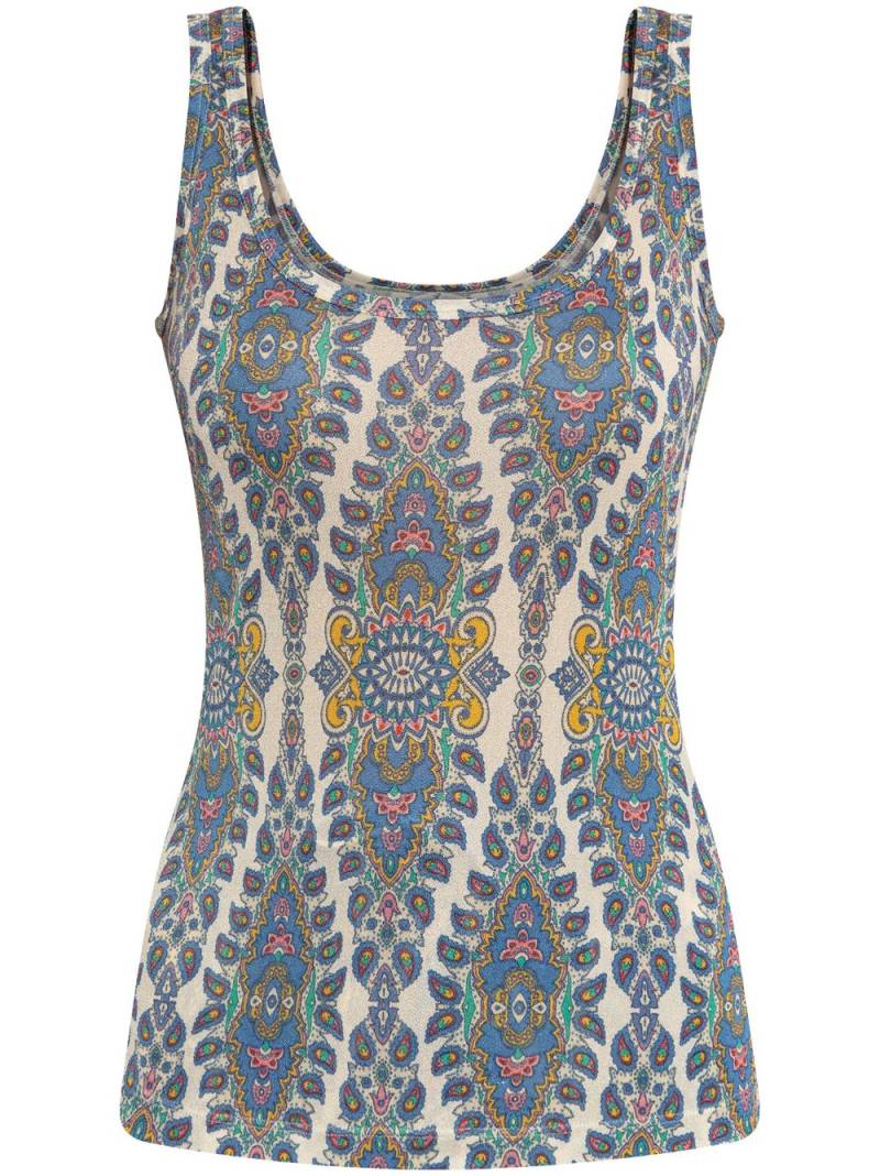 ETRO paisley-print top - Neutrals von ETRO