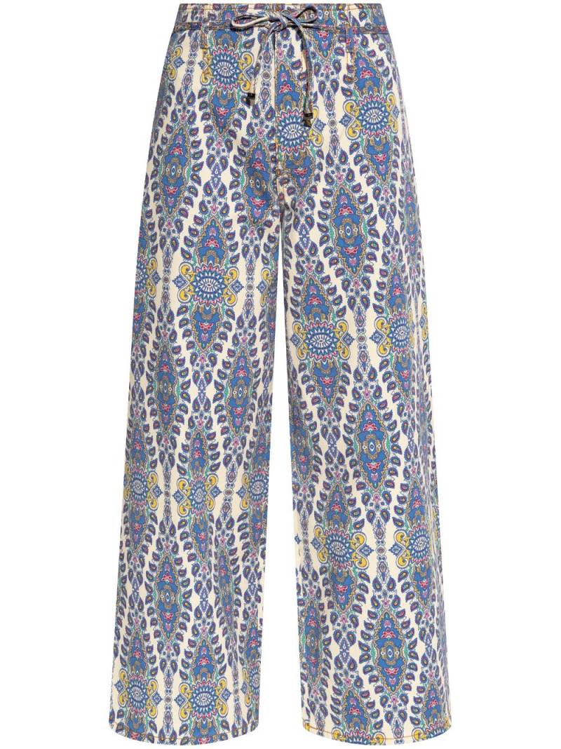 ETRO paisley-print trousers - Neutrals von ETRO