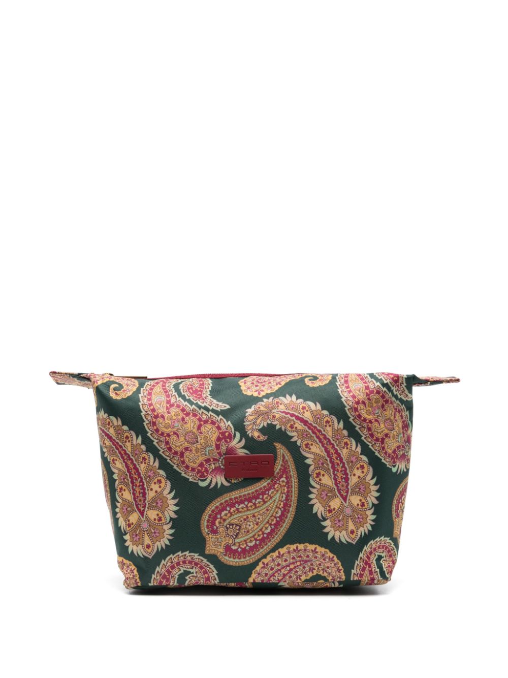 ETRO paisley-print wash bag - Green von ETRO