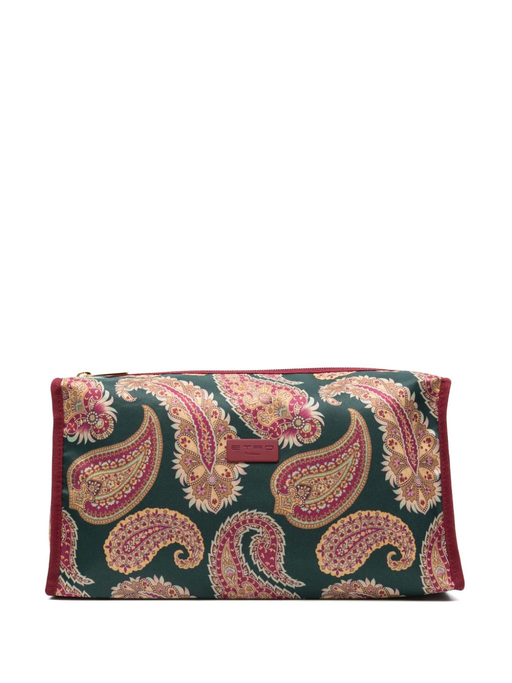 ETRO paisley-print wash bag - Green von ETRO