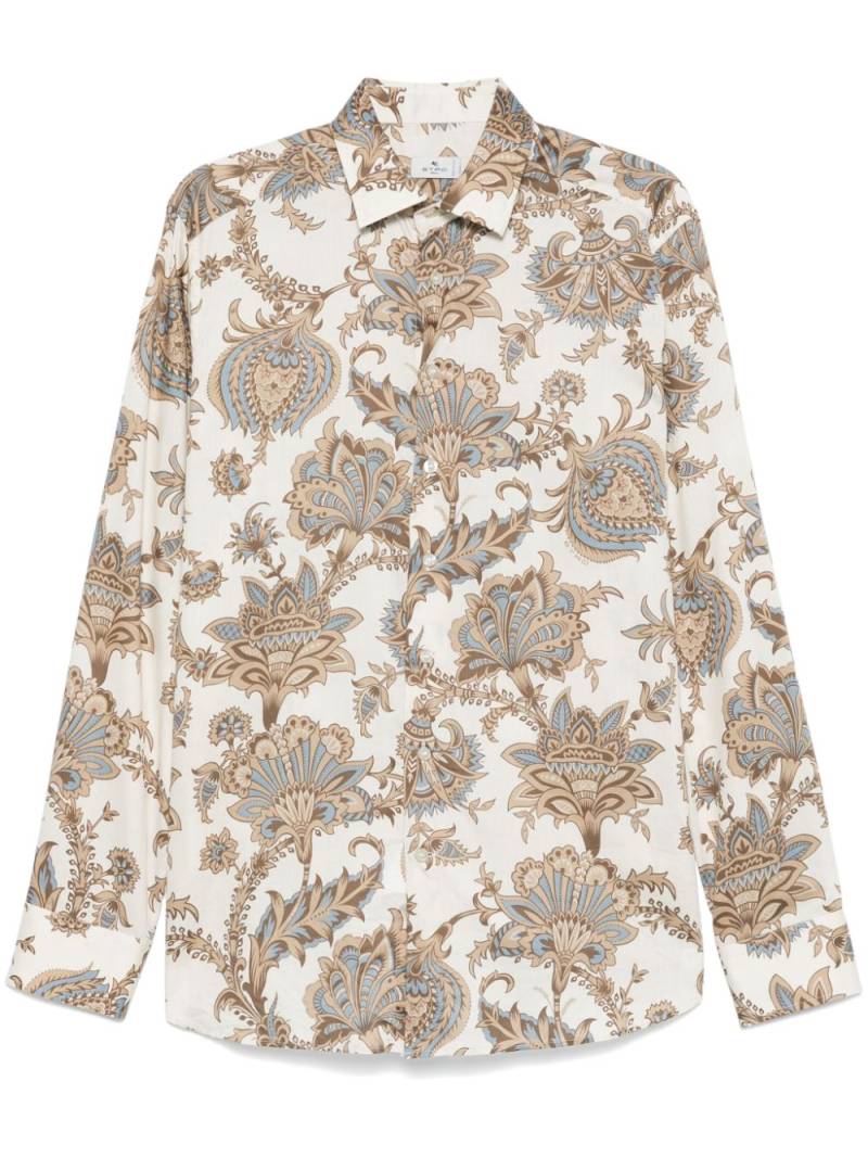 ETRO paisley shirt - Neutrals von ETRO