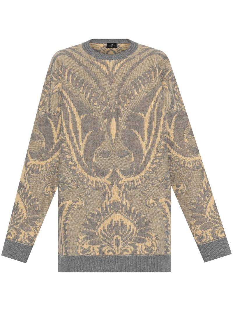 ETRO patterned jumper - Grey von ETRO