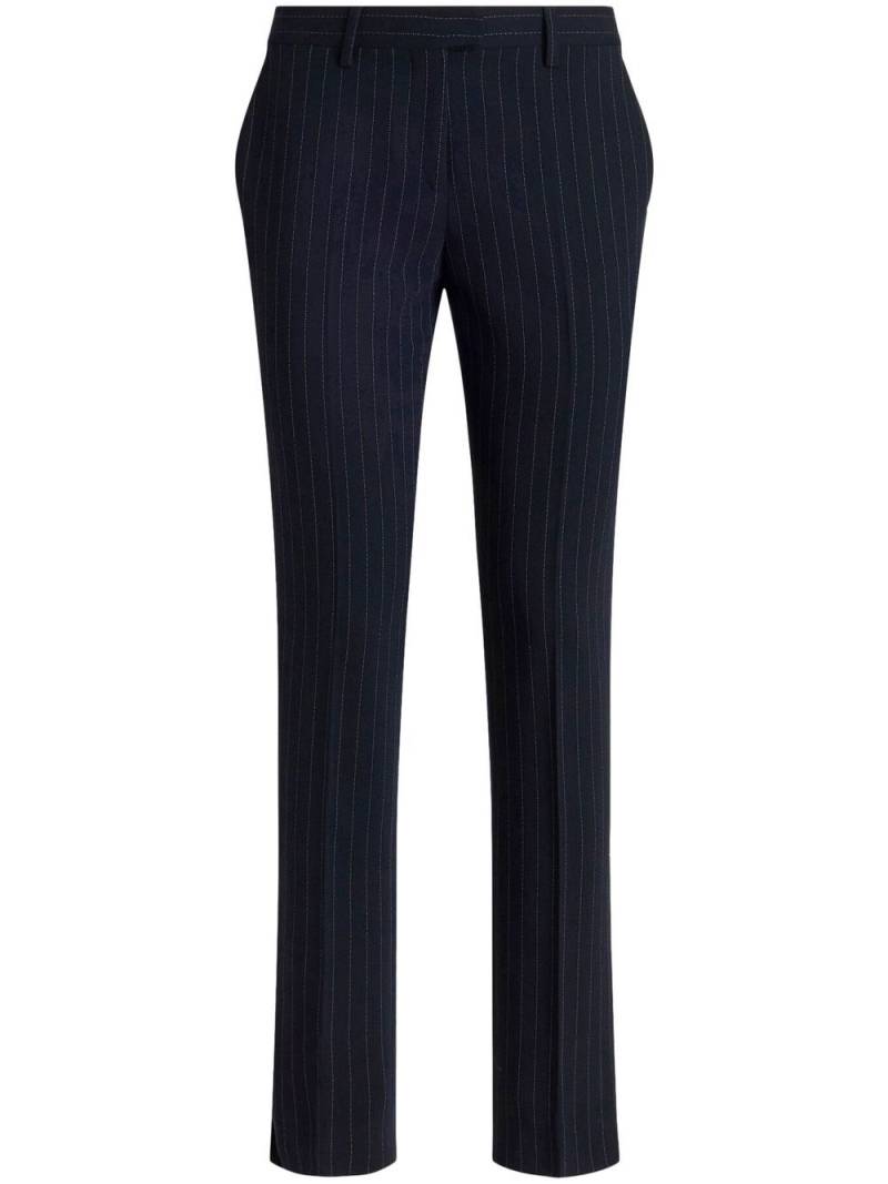 ETRO pinstripe tailored trousers - Black von ETRO