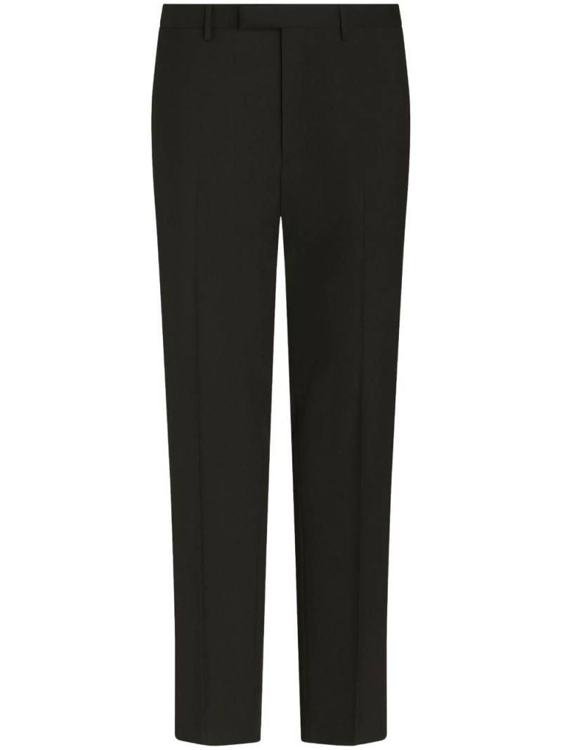 ETRO pressed-crease tailored trousers - Black von ETRO