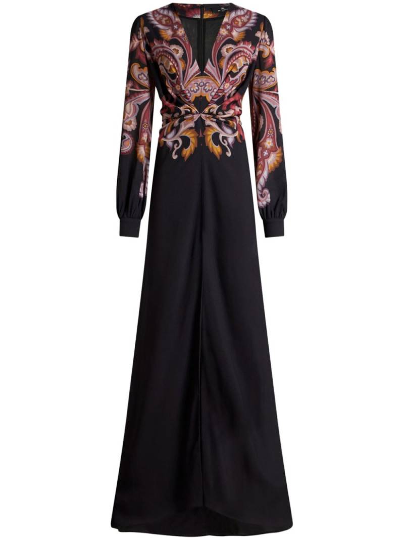 ETRO printed dress - Black von ETRO