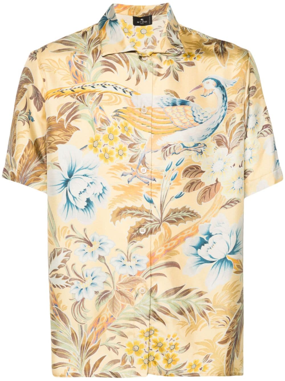 ETRO printed silk shirt - Neutrals von ETRO