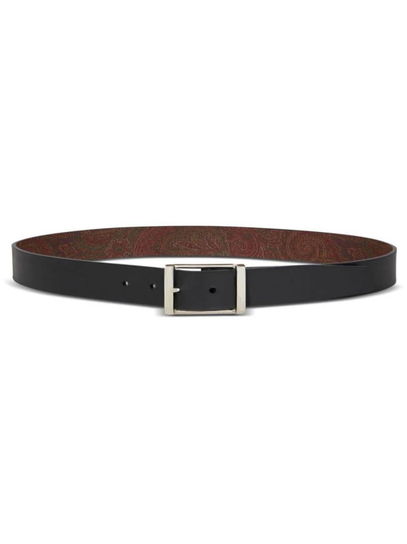 ETRO reversible leather belt - Brown von ETRO