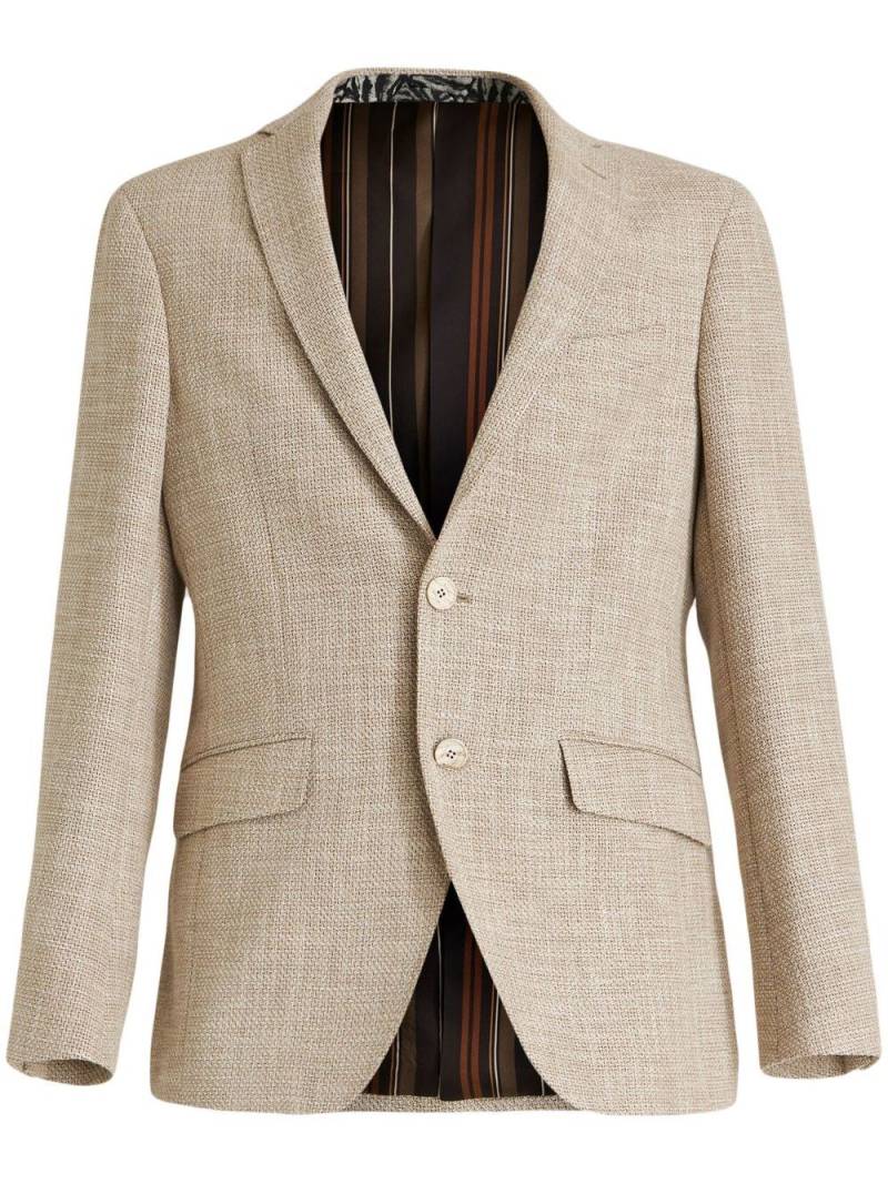 ETRO single-breasted tailored blazer - Neutrals von ETRO