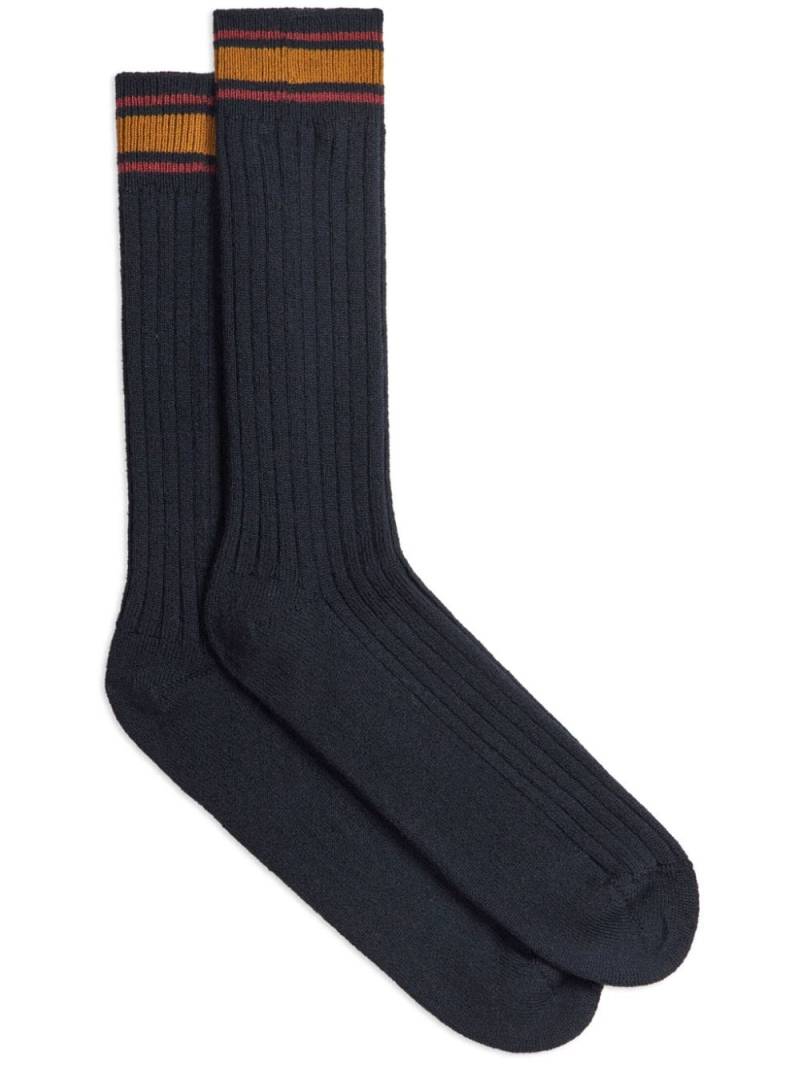 ETRO stripe-detailing socks - Blue von ETRO