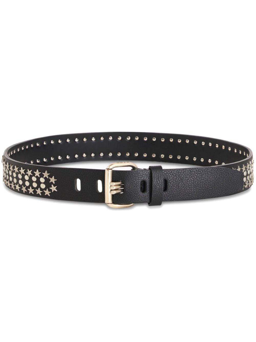 ETRO stud-embellished leather belt - Black von ETRO