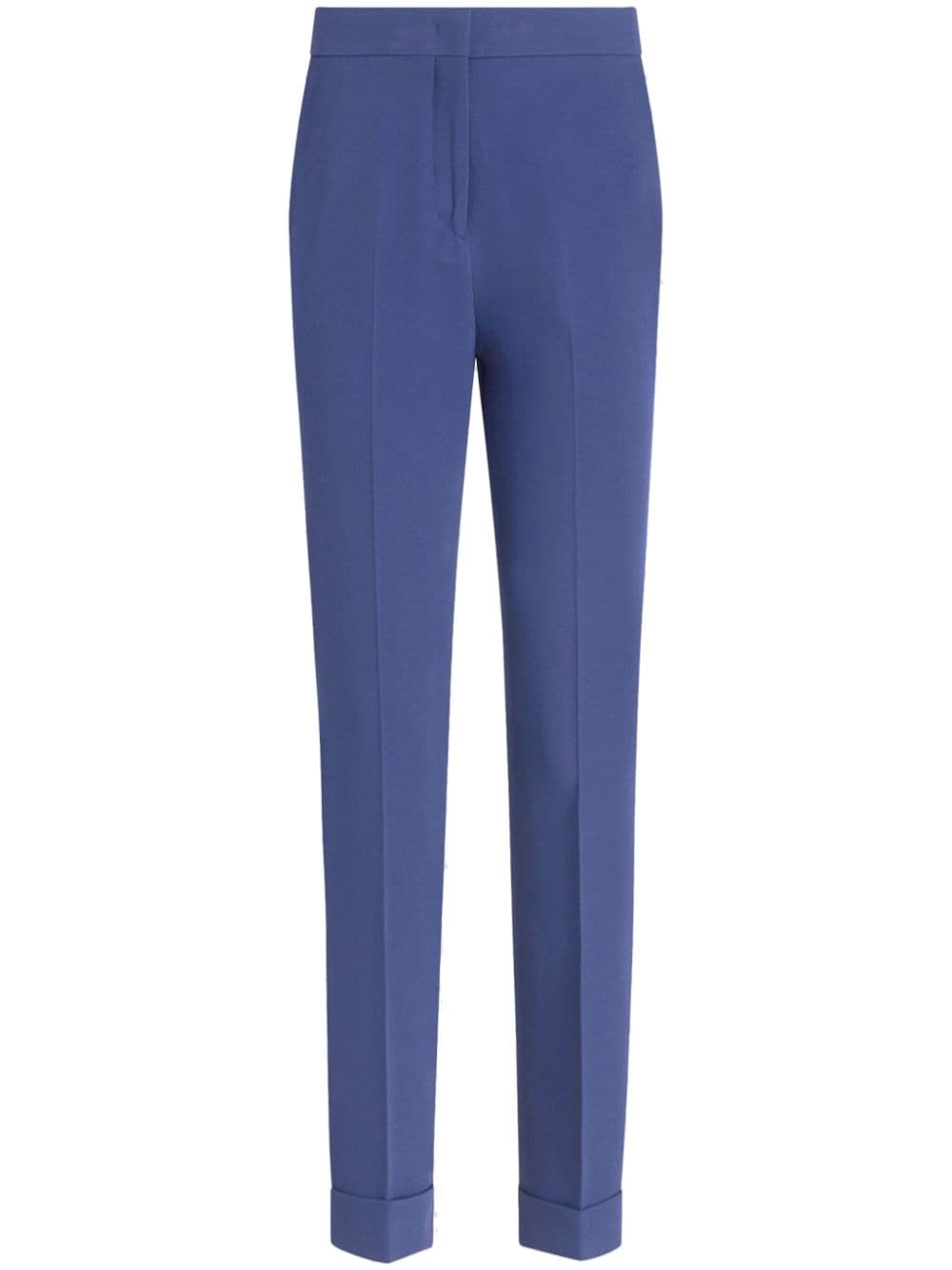 ETRO tailored cady cigarette trousers - Blue von ETRO