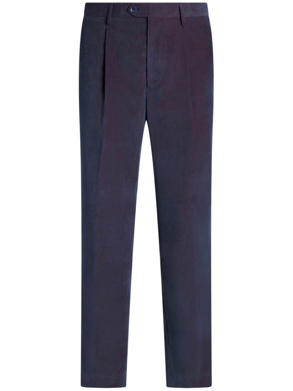 ETRO tailored velvet trousers - Blue von ETRO