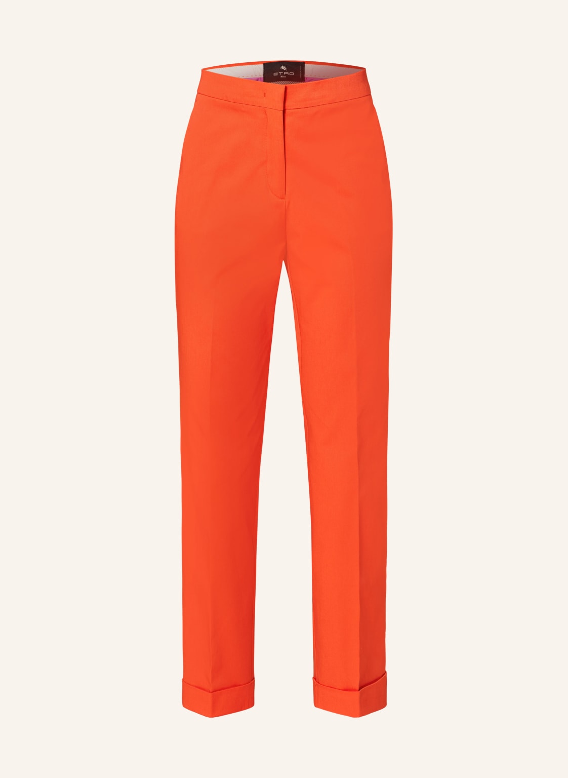 Etro 7/8-Hose orange von ETRO