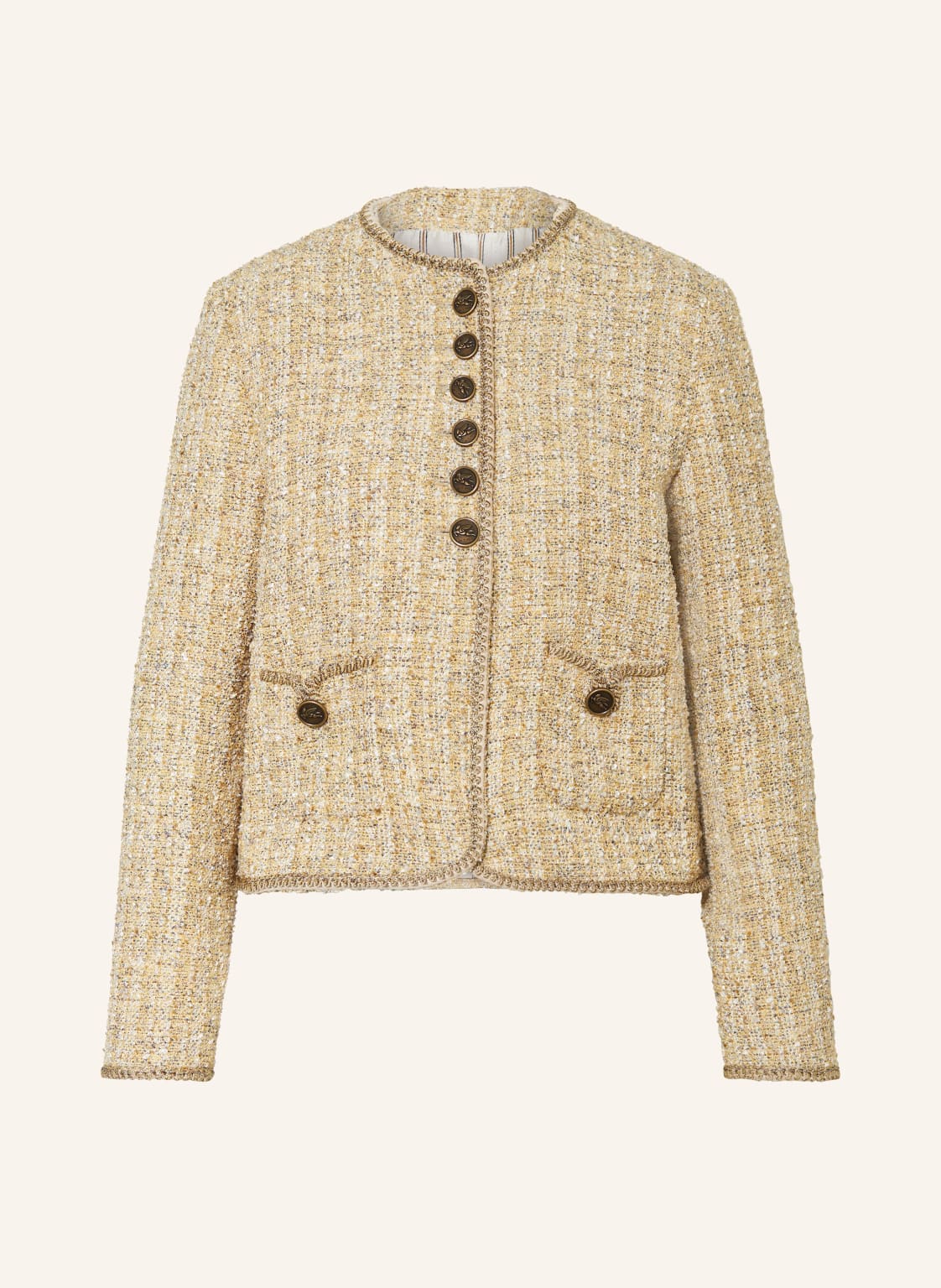 Etro Blouclé-Jacke gold von ETRO