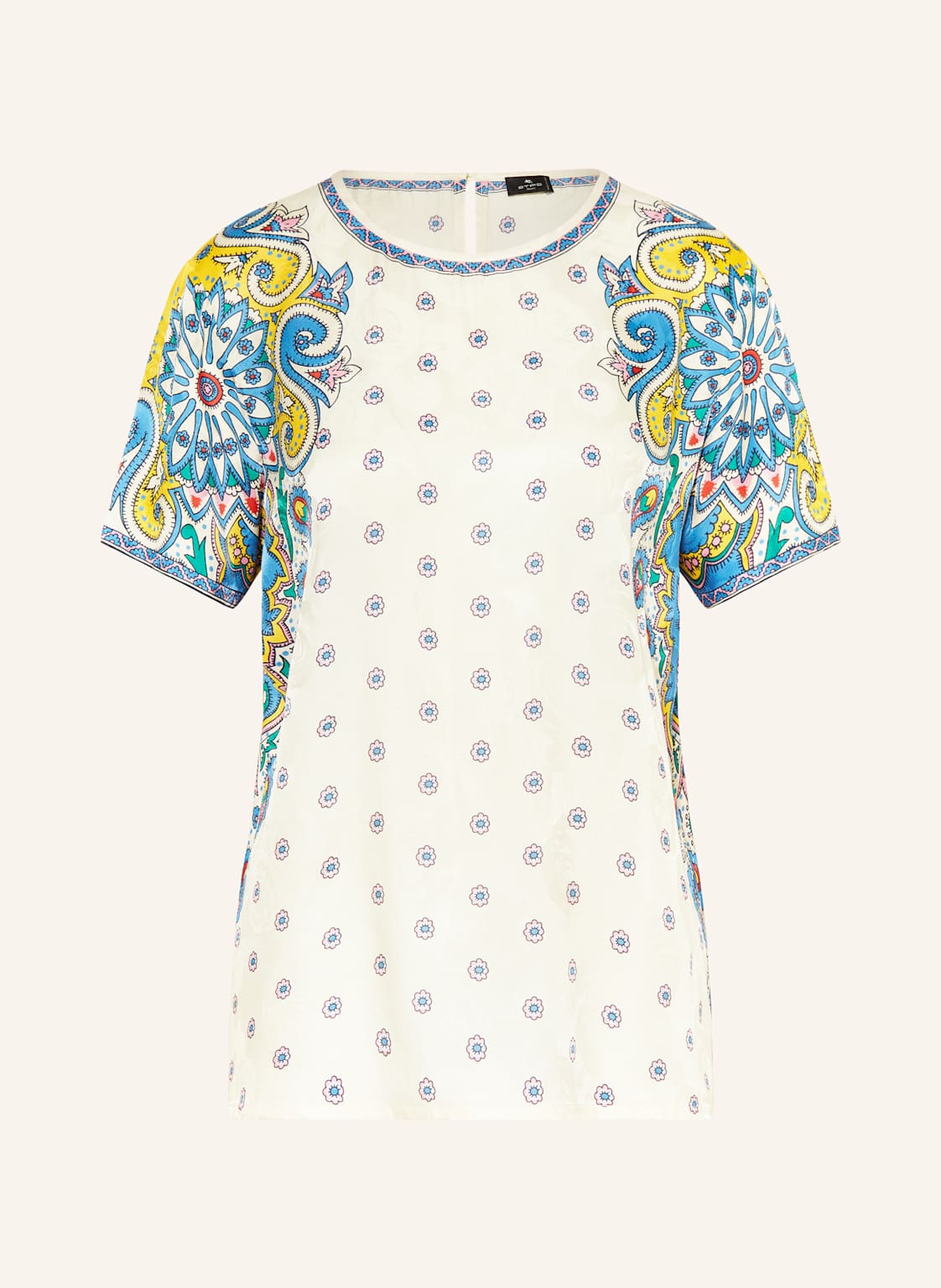 Etro Blusenshirt Mit Seide weiss Etro Blusenshirt Mit Seide weiss von ETRO