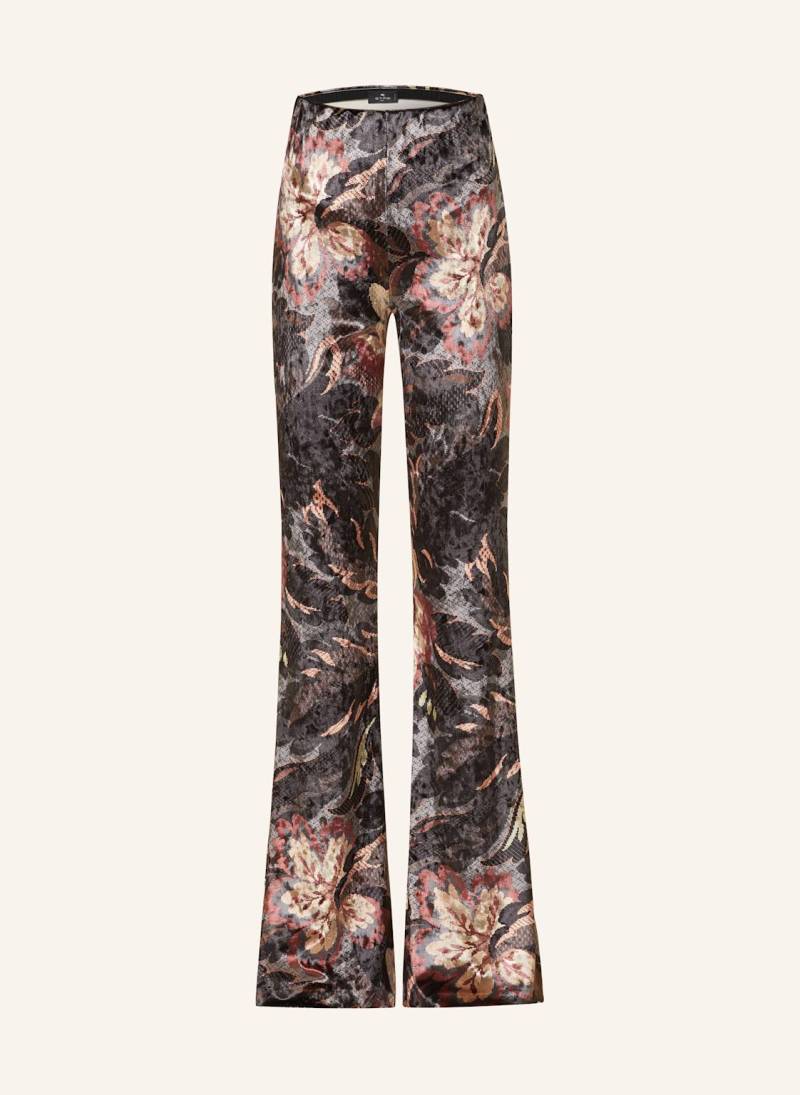 Etro Bootcut-Hose braun von ETRO