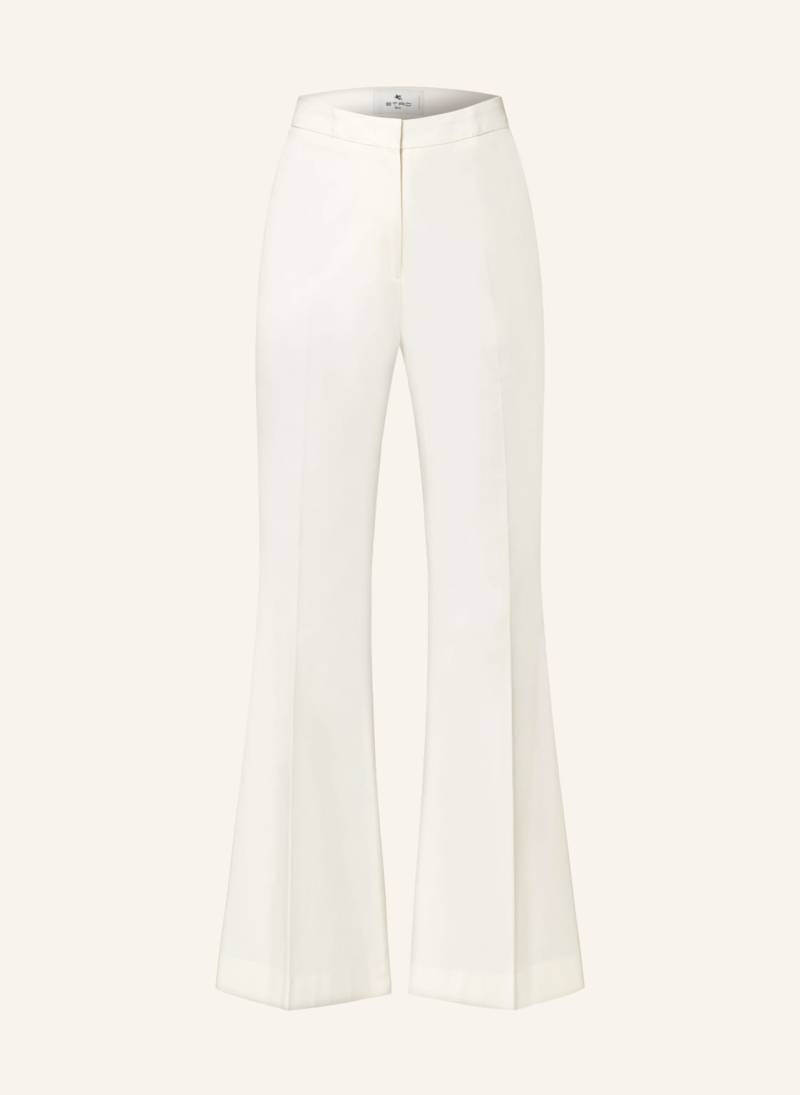 Etro Bootcut-Hose weiss von ETRO