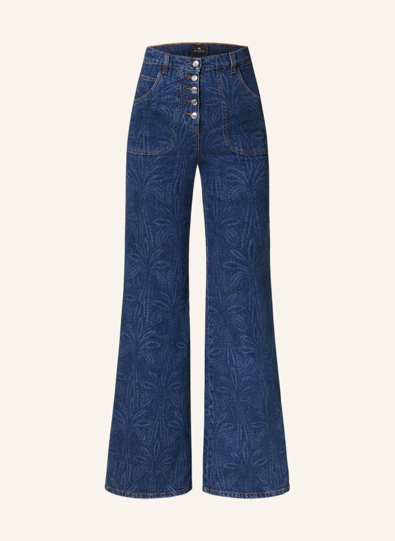 Etro Flared Jeans blau von ETRO