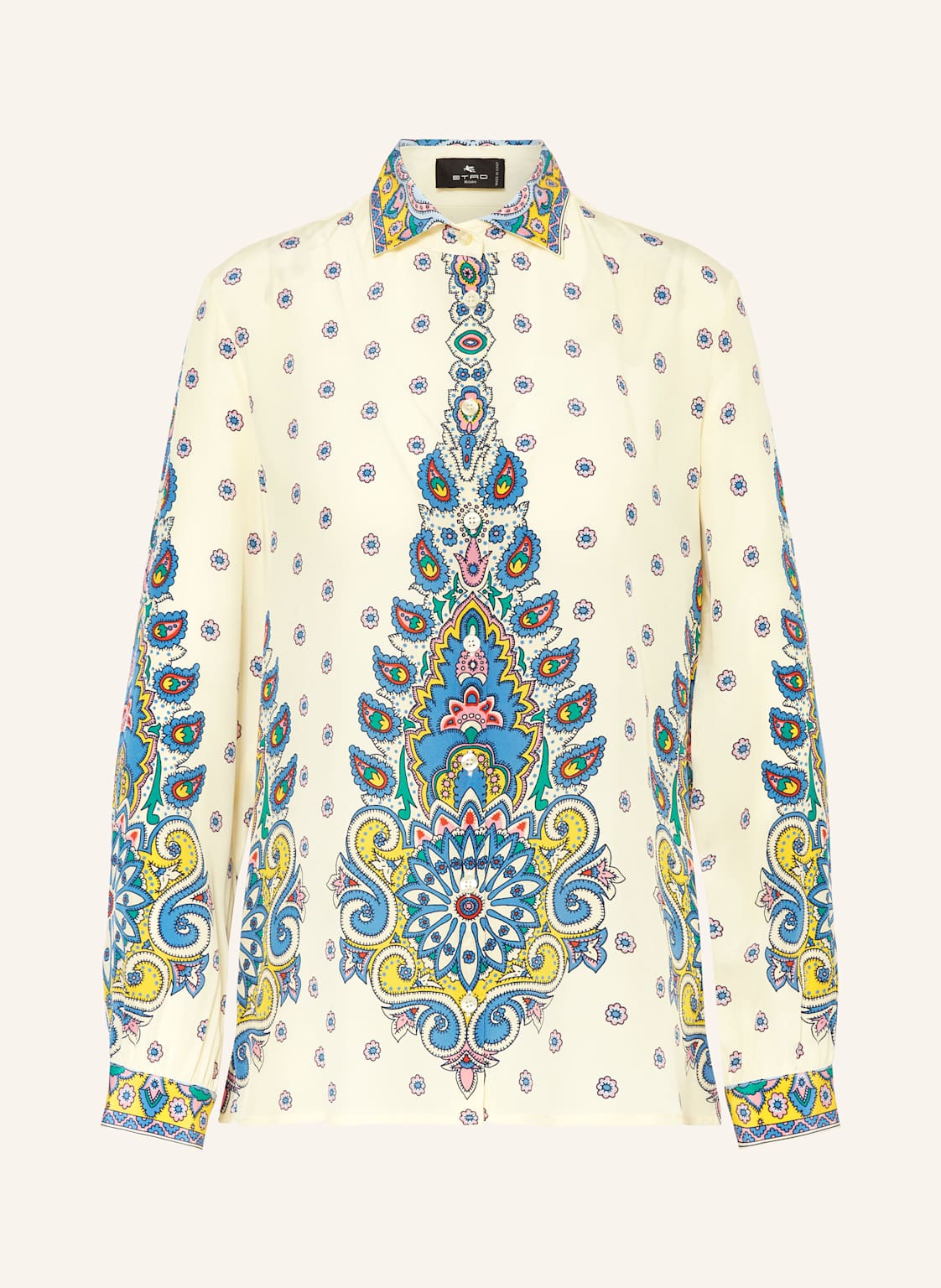 Etro Hemdbluse Aus Seide weiss Etro Hemdbluse Aus Seide weiss von ETRO