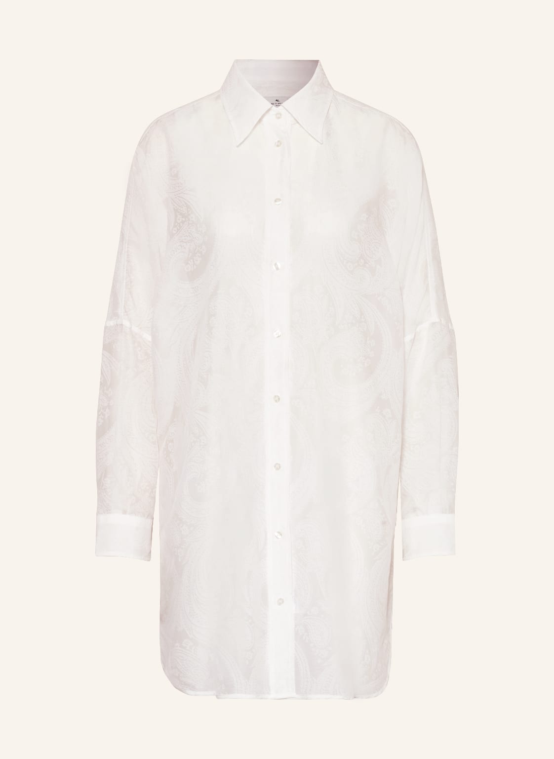 Etro Hemdbluse Mit Seide weiss Etro Hemdbluse Mit Seide weiss von ETRO