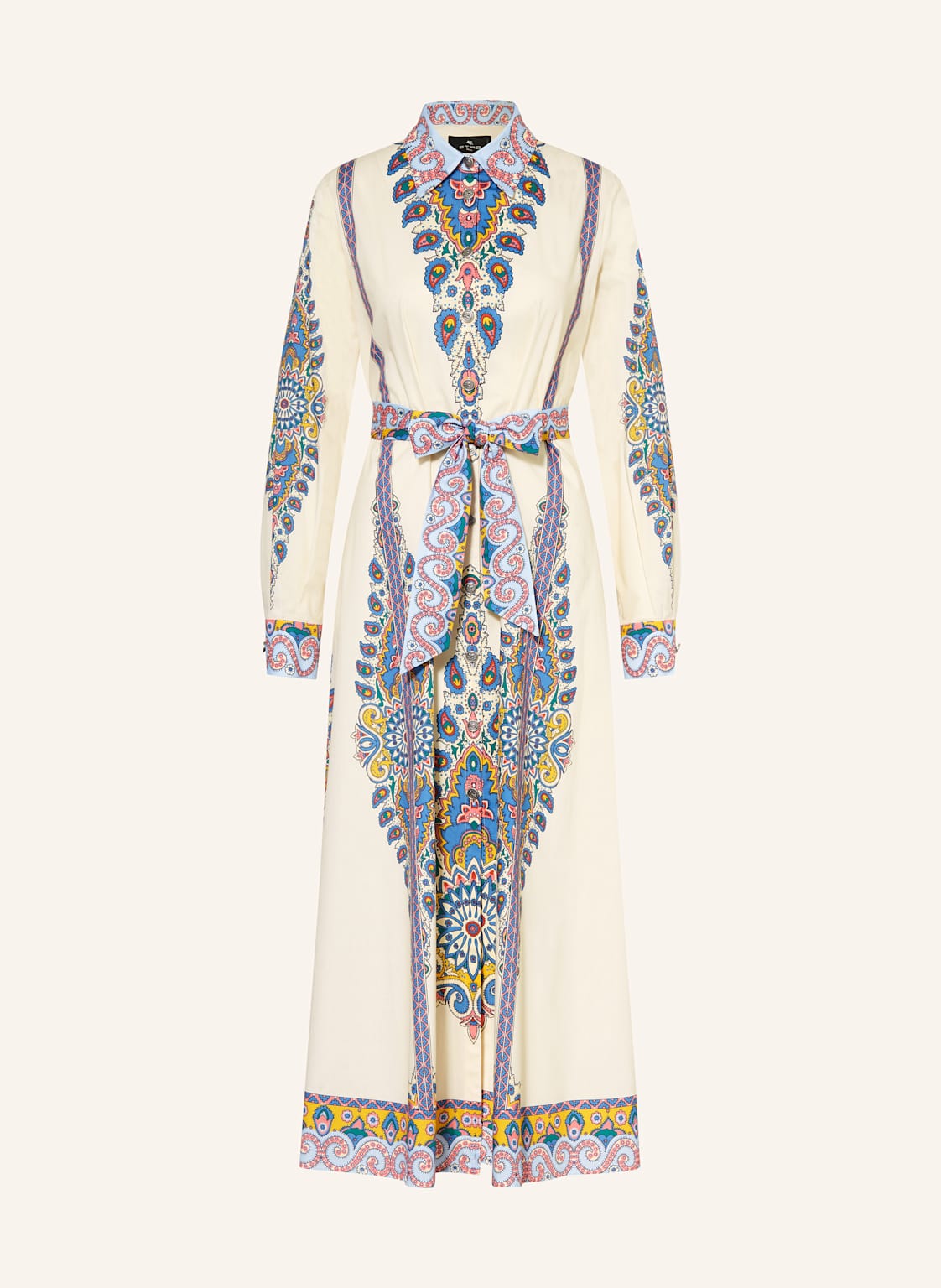 Etro Hemdblusenkleid beige von ETRO