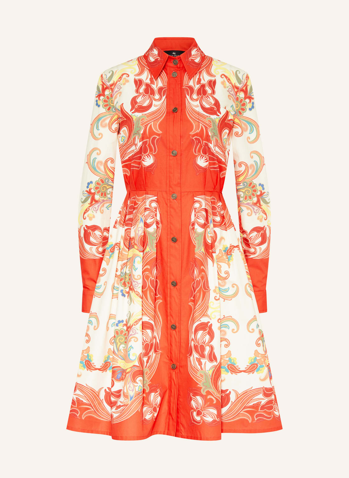 Etro Hemdblusenkleid rot von ETRO