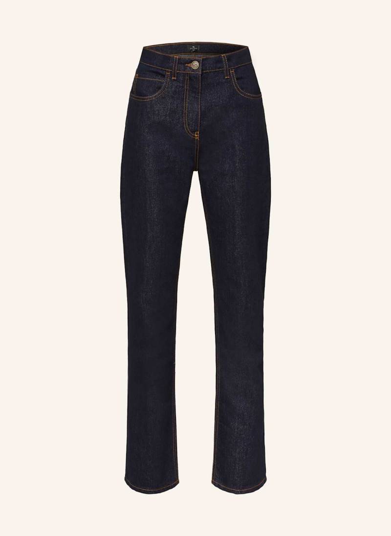 Etro Jeans Mit Glitzergarn blau von ETRO