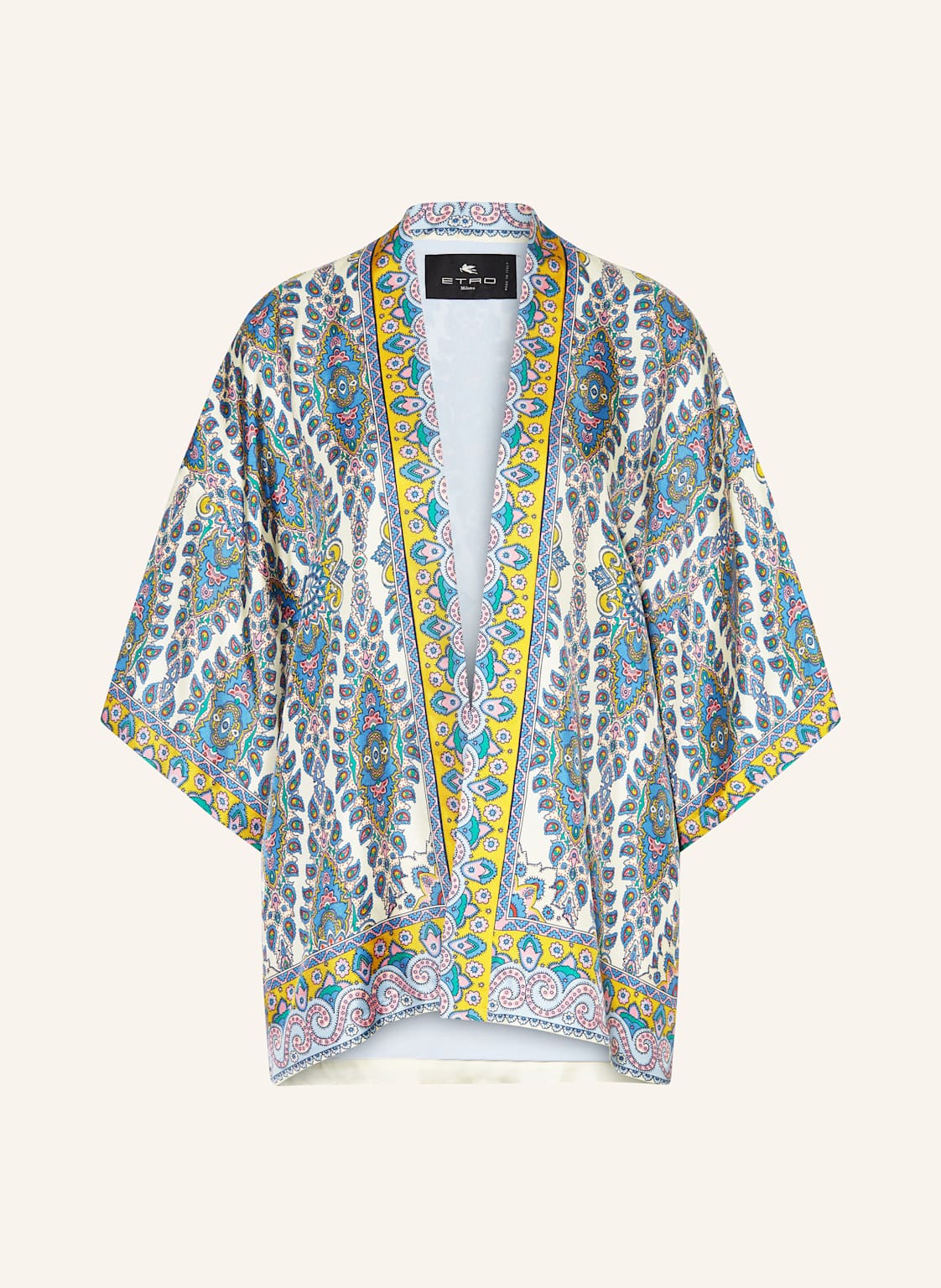 Etro Kimono Mit 3/4-Arm weiss Etro Kimono Mit 3/4-Arm weiss von ETRO
