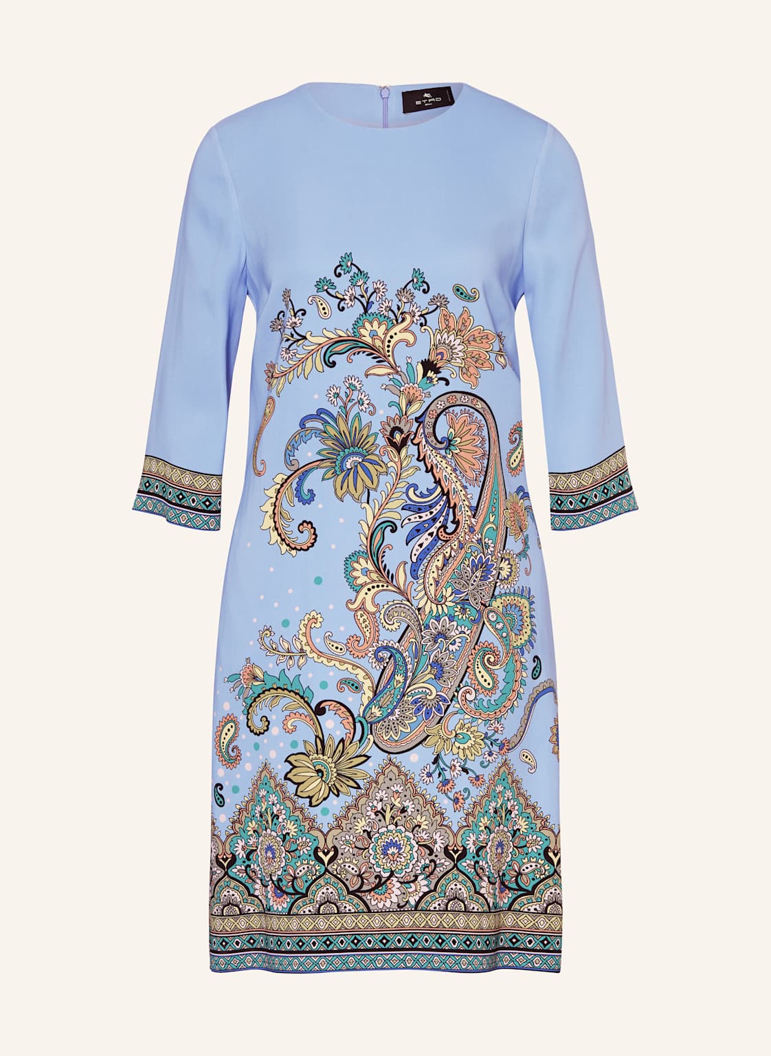 Etro Kleid Mit 3/4-Arm blau Etro Kleid Mit 3/4-Arm blau von ETRO