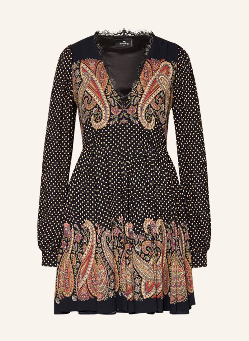 Etro Kleid Mit Spitze schwarz von ETRO