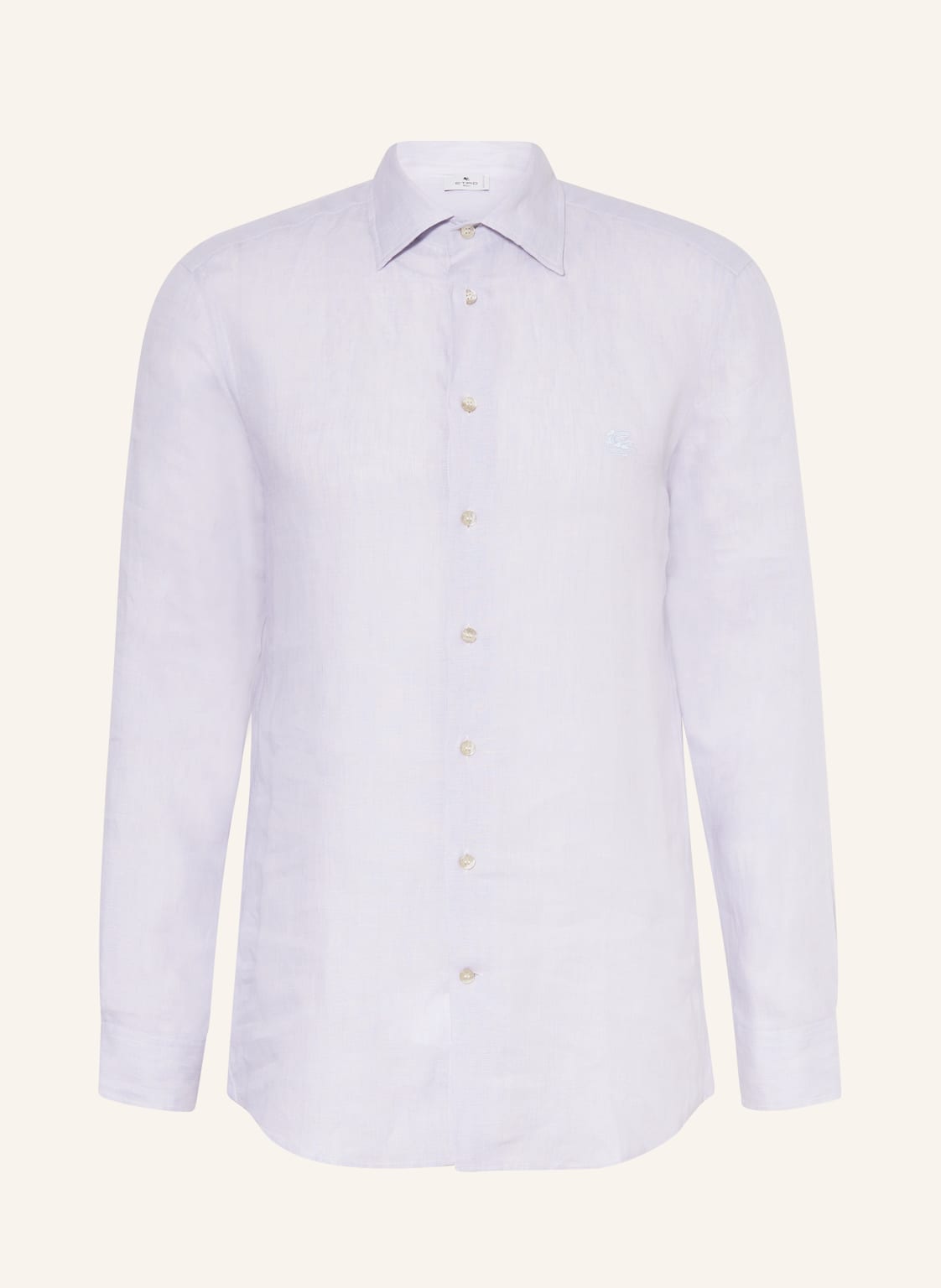 Etro Leinenhemd Regular Fit weiss von ETRO