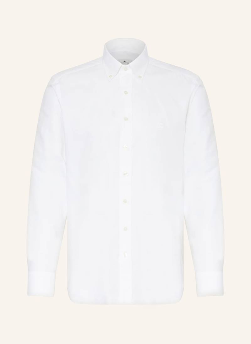 Etro Oxfordhemd Slim Fit weiss von ETRO