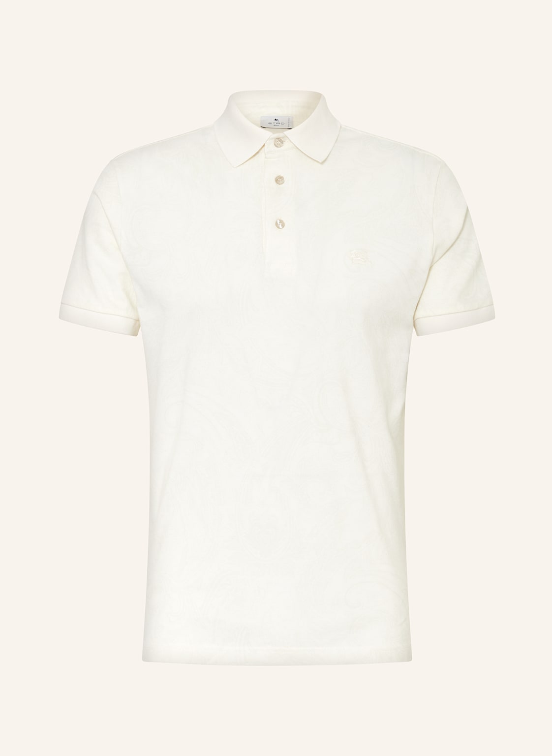 Etro Piqué-Poloshirt weiss von ETRO