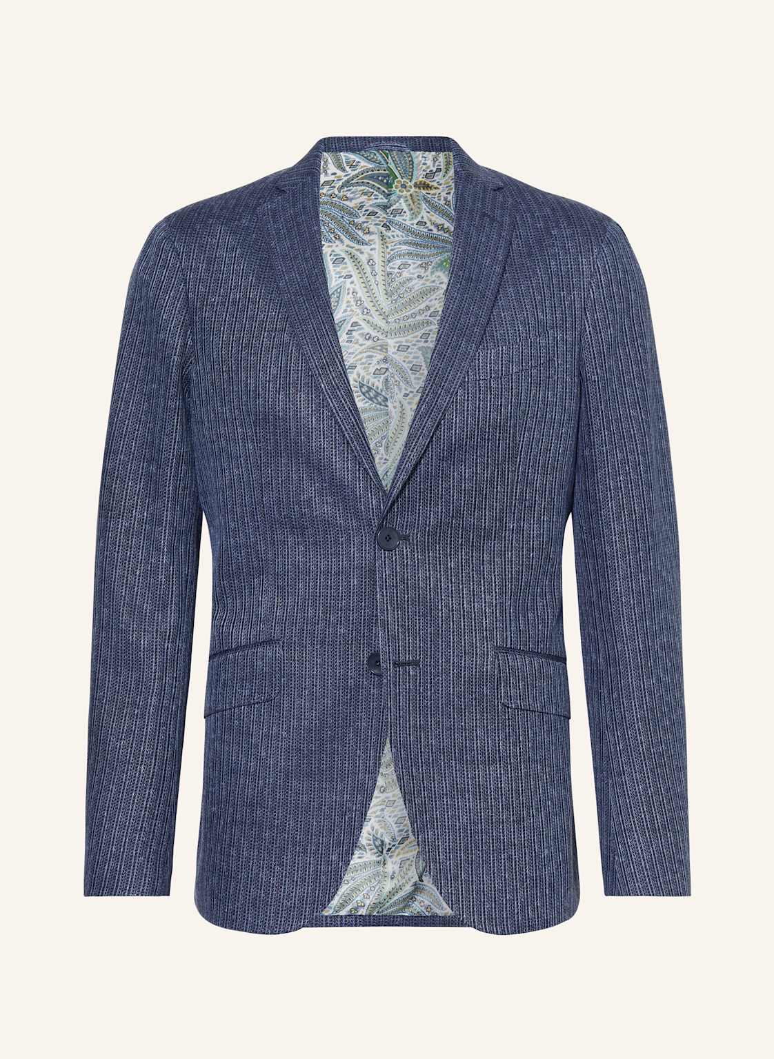 Etro Sakko Regular Fit Mit Leinen blau von ETRO