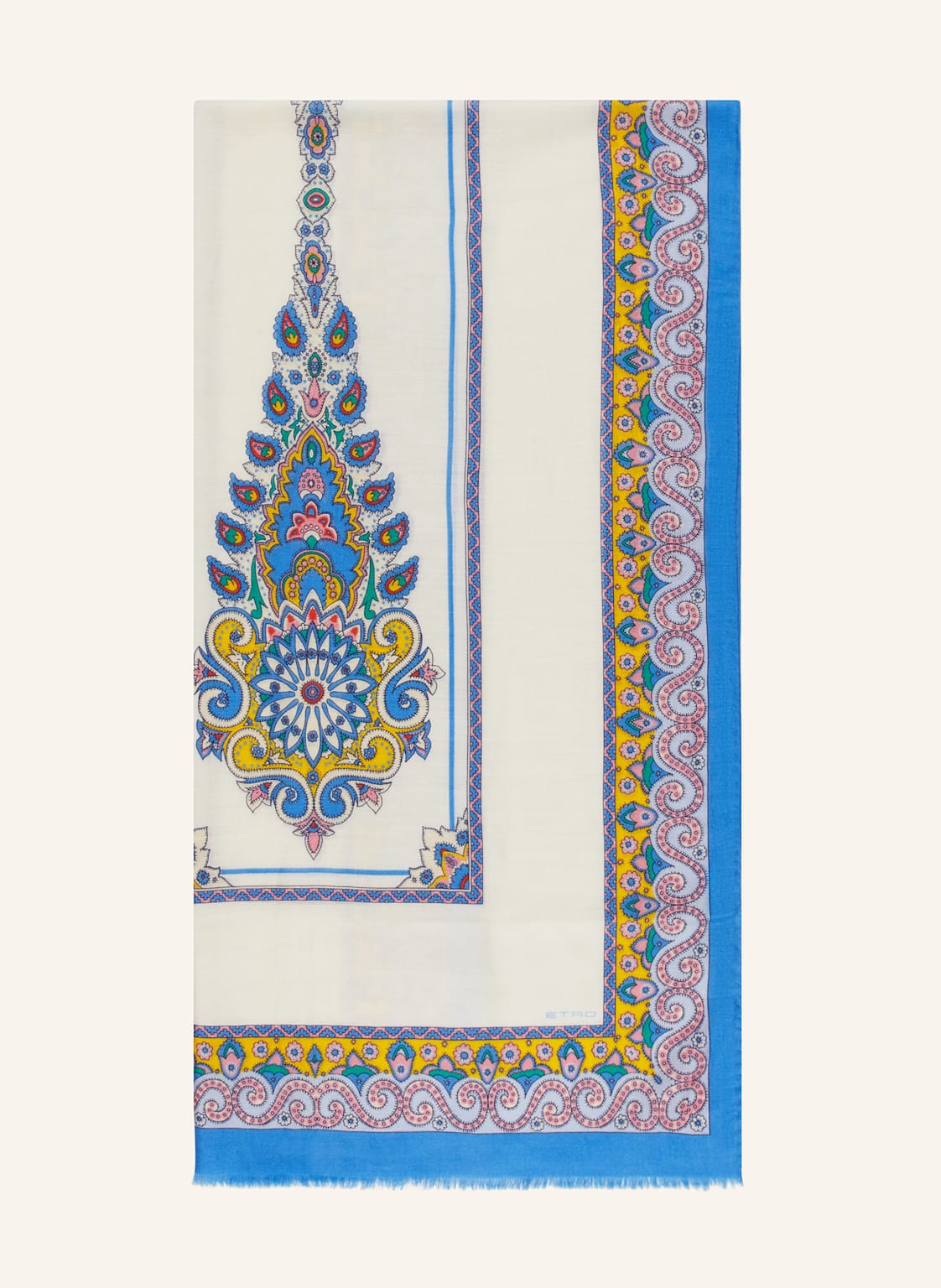 Etro Schal Mit Cashmere Und Seide weiss Etro Schal Mit Cashmere Und Seide weiss von ETRO