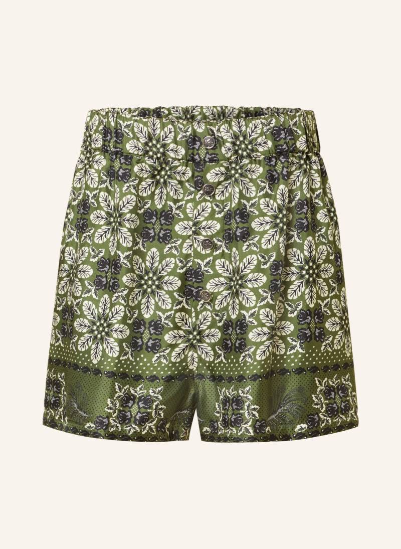 Etro Seidenshorts gruen von ETRO