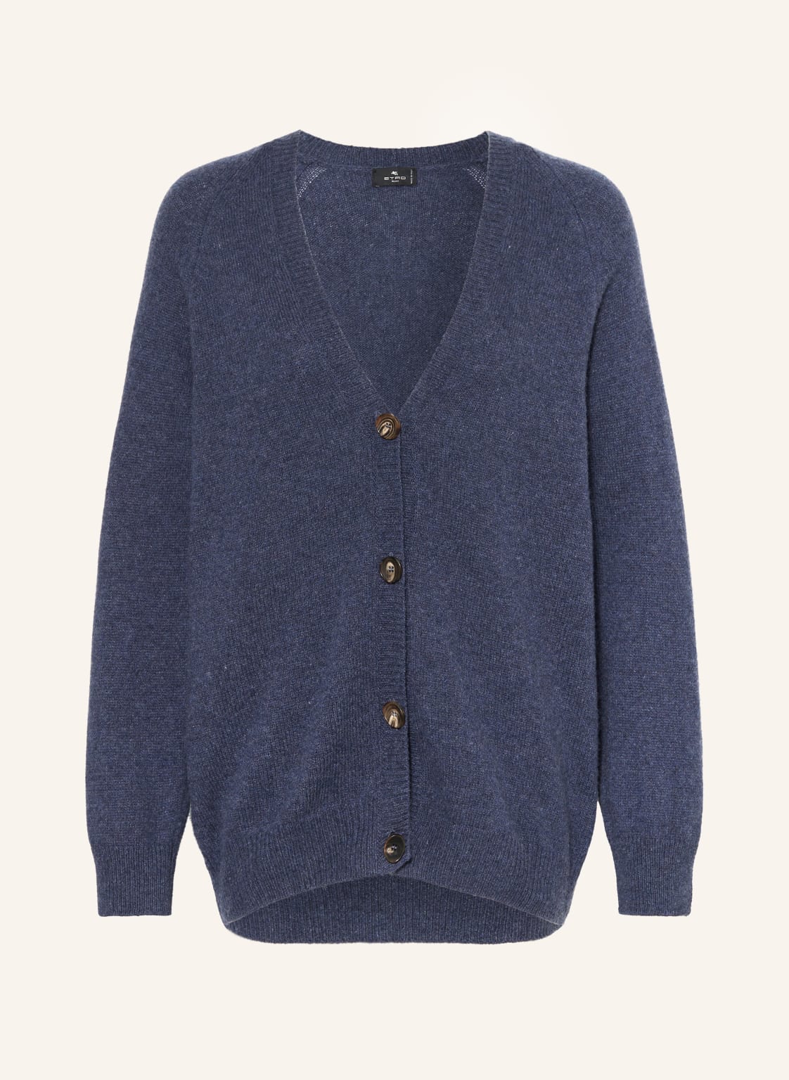 Etro Strickjacke Aus Cashmere blau Etro Strickjacke Aus Cashmere blau von ETRO