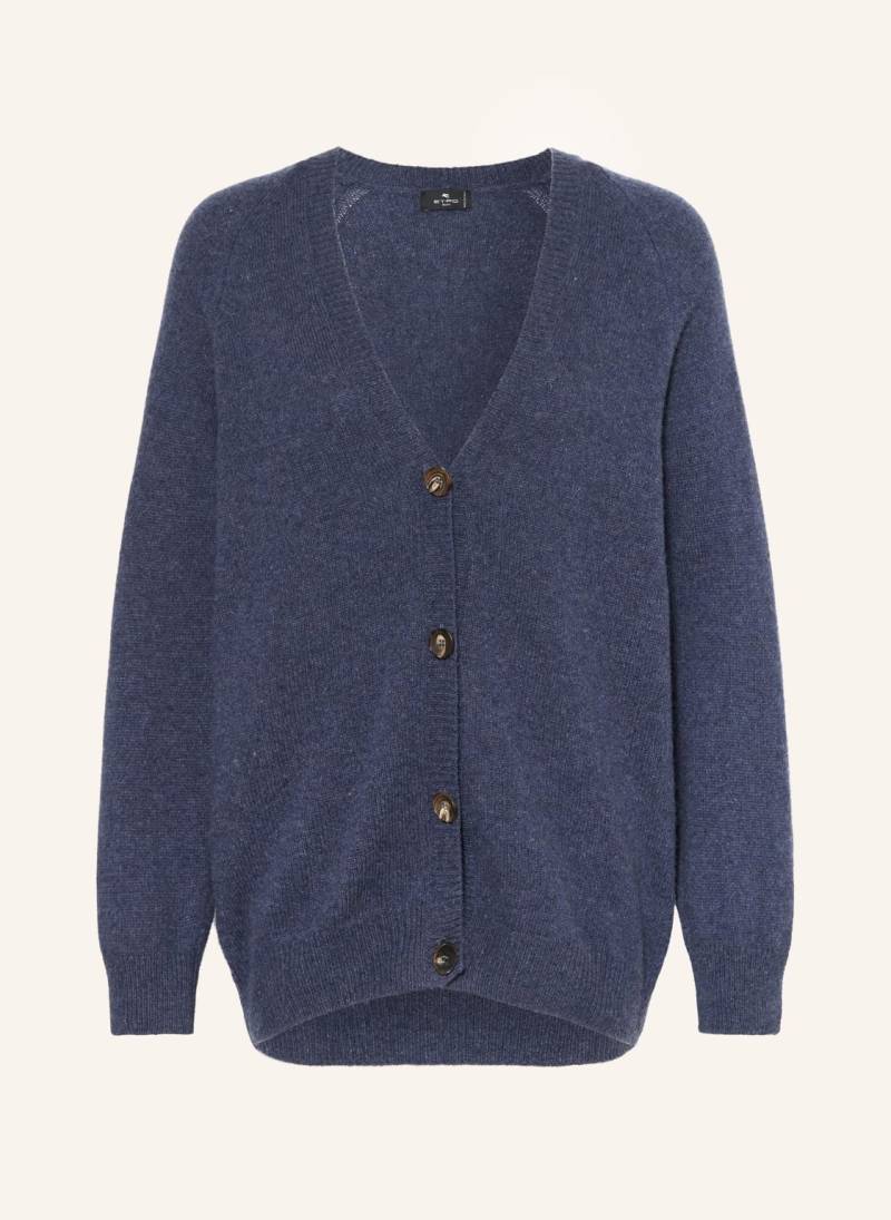 Etro Strickjacke Aus Cashmere blau von ETRO