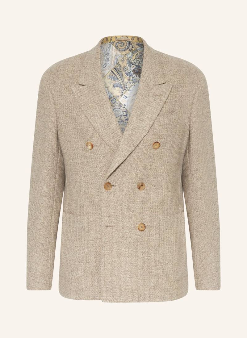 Etro Stricksakko Slim Fit beige von ETRO