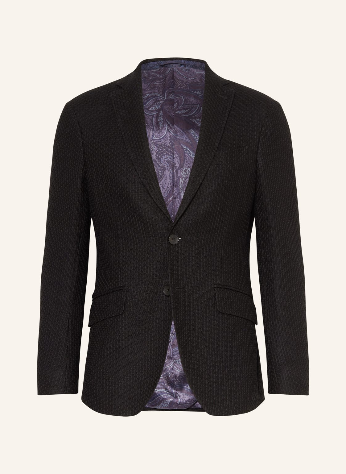 Etro Stricksakko Slim Fit schwarz von ETRO