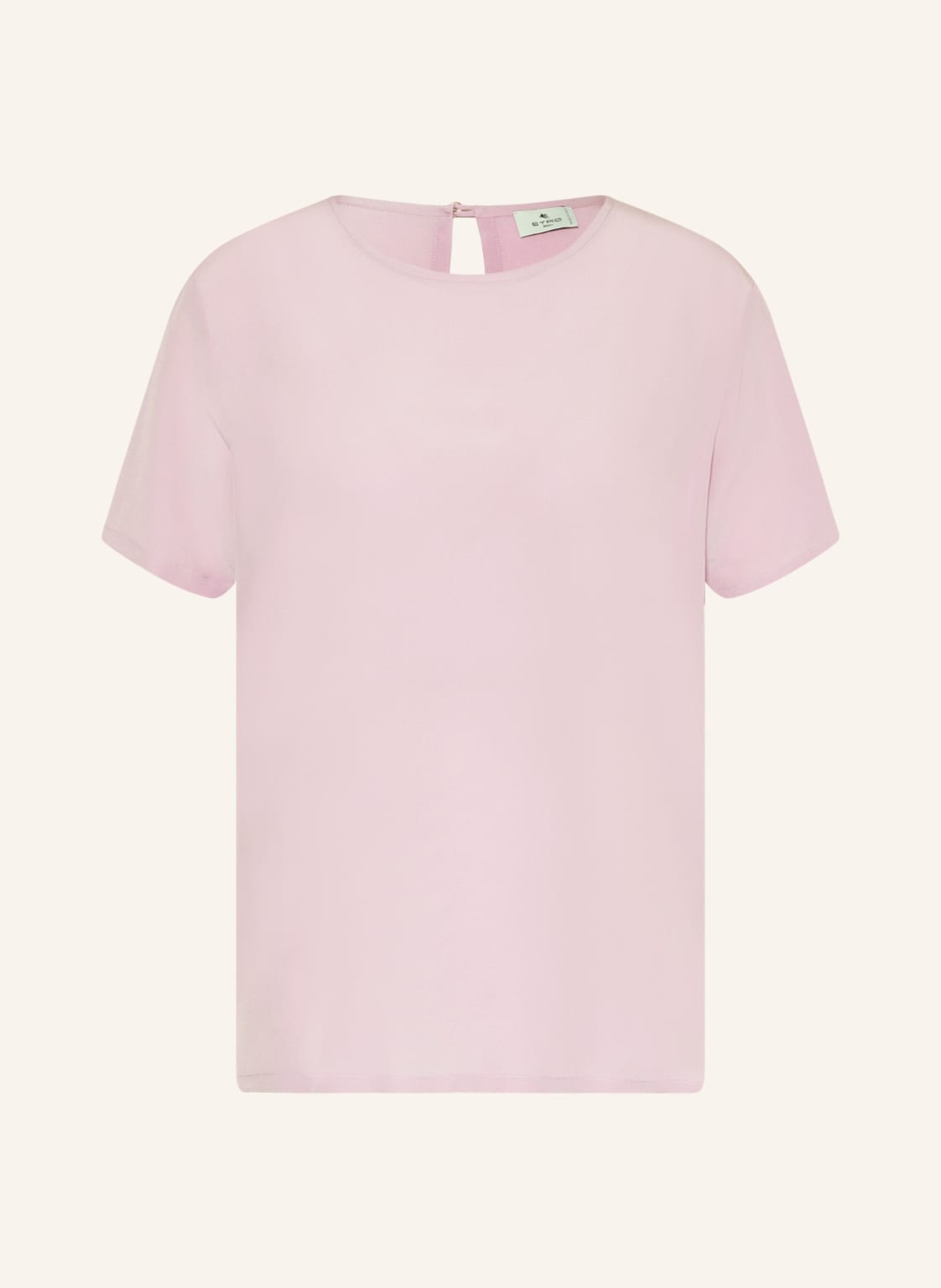 Etro T-Shirt Aus Seide lila von ETRO