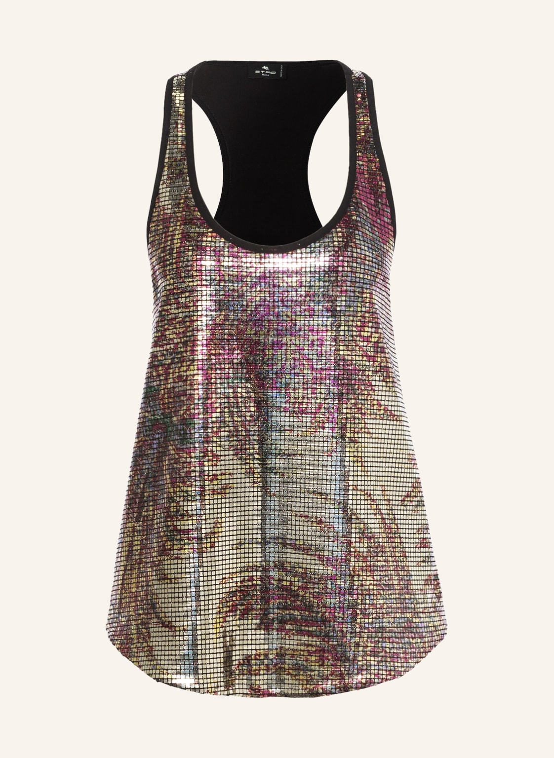 Etro Top Anicka Mit Pailletten rot Etro Top Anicka Mit Pailletten rot von ETRO