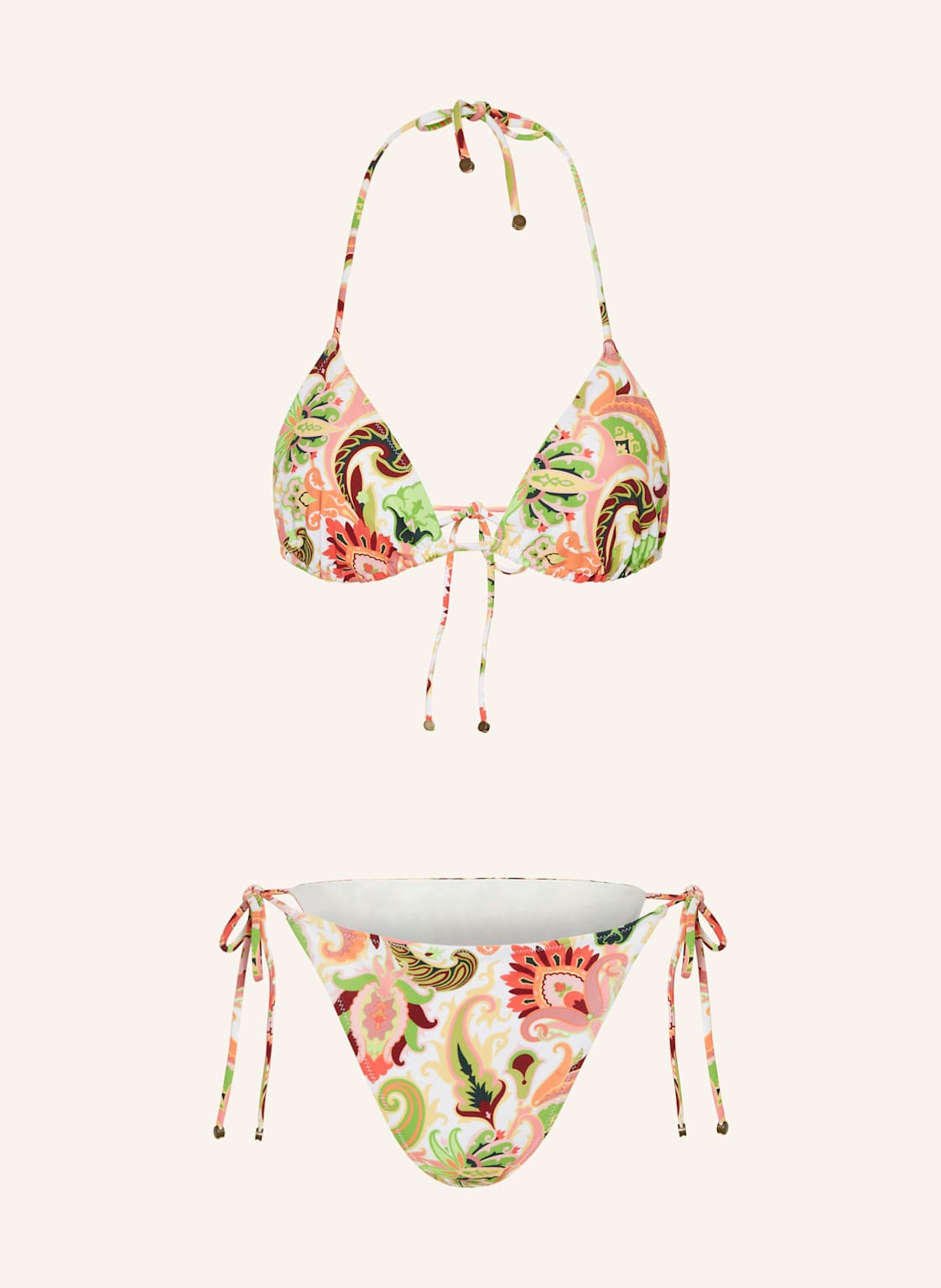 Etro Triangel-Bikini orange Etro Triangel-Bikini orange von ETRO