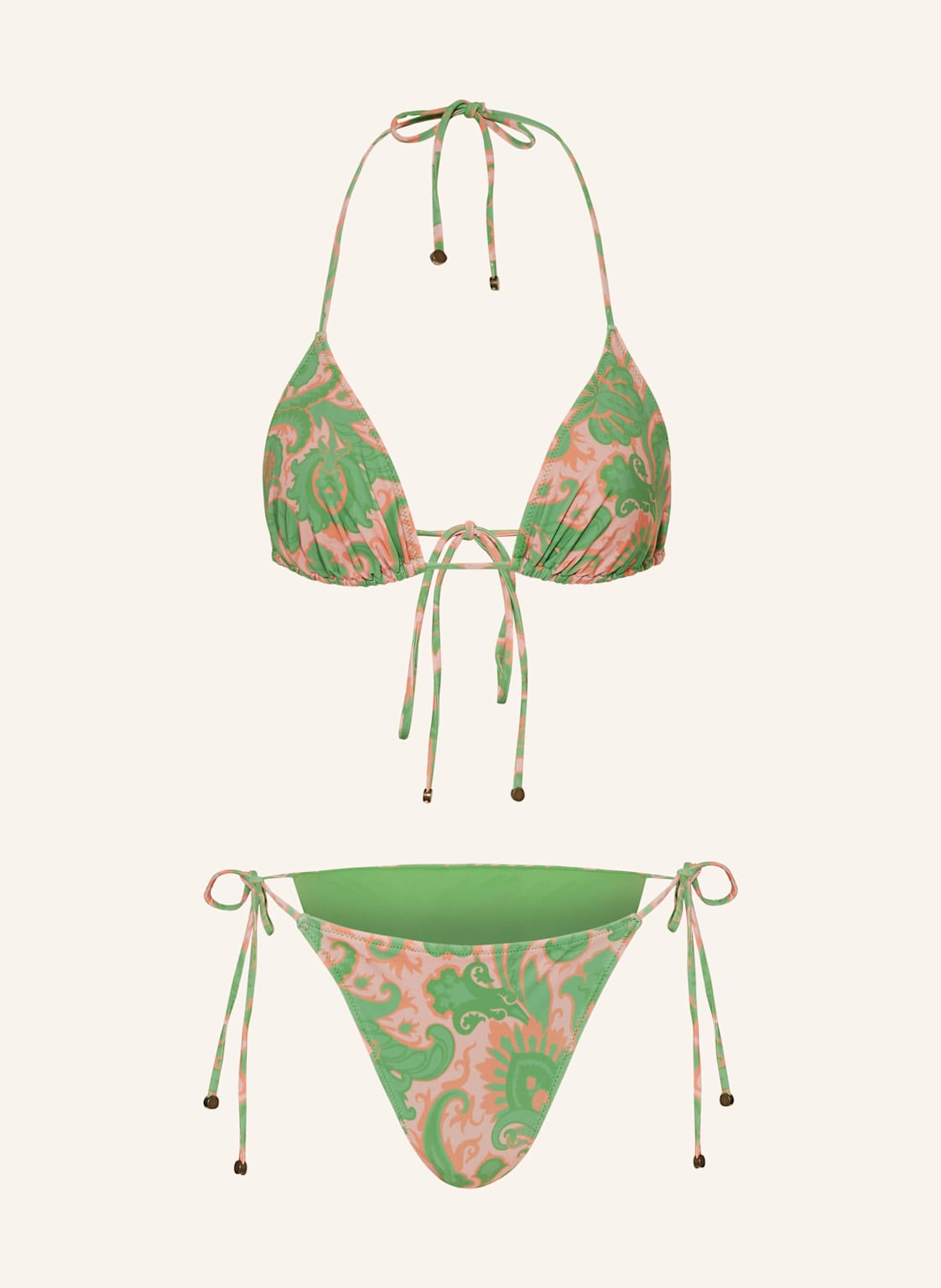 Etro Triangel-Bikini rosa von ETRO