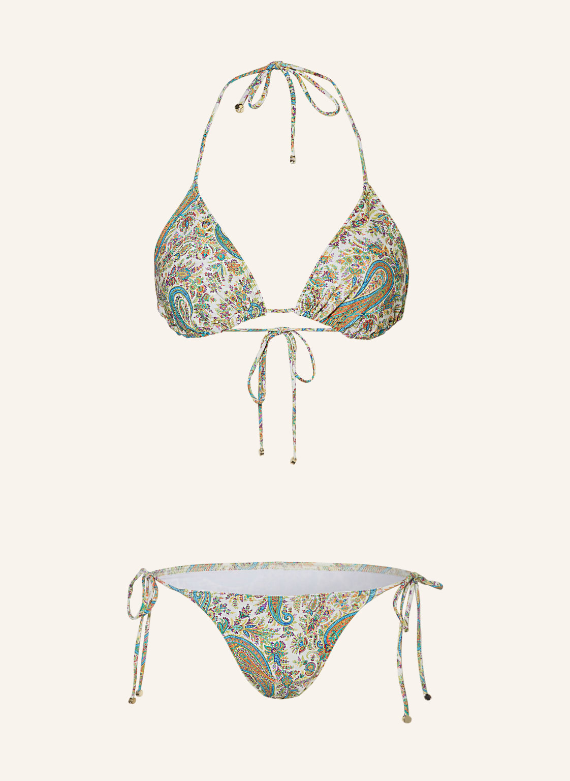 Etro Triangel-Bikini weiss Etro Triangel-Bikini weiss von ETRO