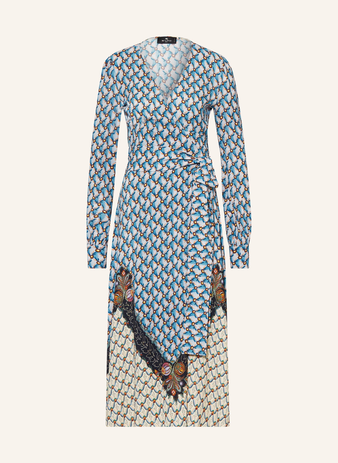 Etro Wickelkleid blau Etro Wickelkleid blau von ETRO
