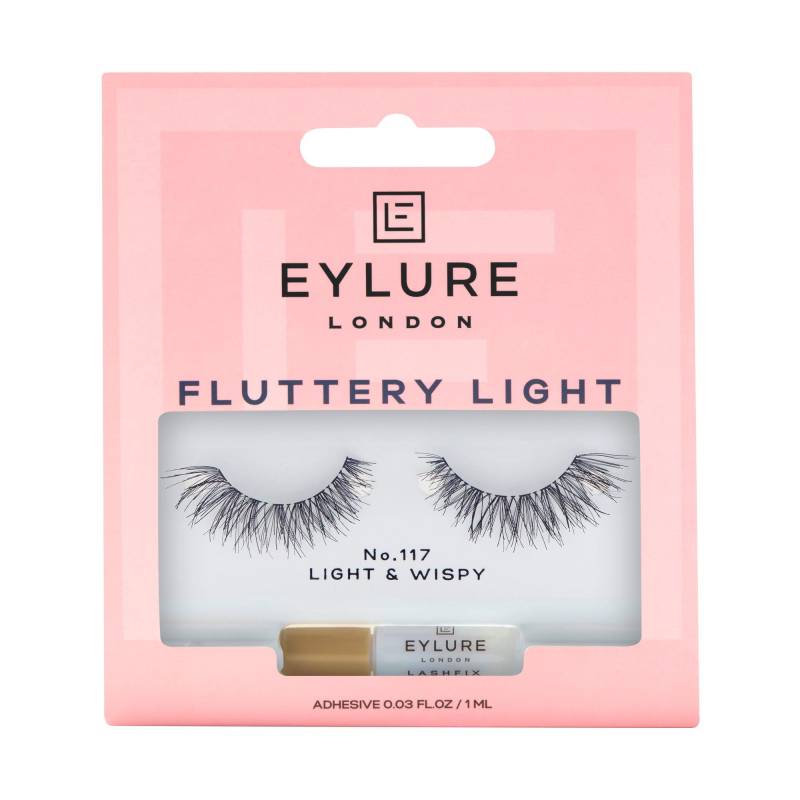 Künstliche Wimpern Fluttery Light 117 Damen Black von EYLURE